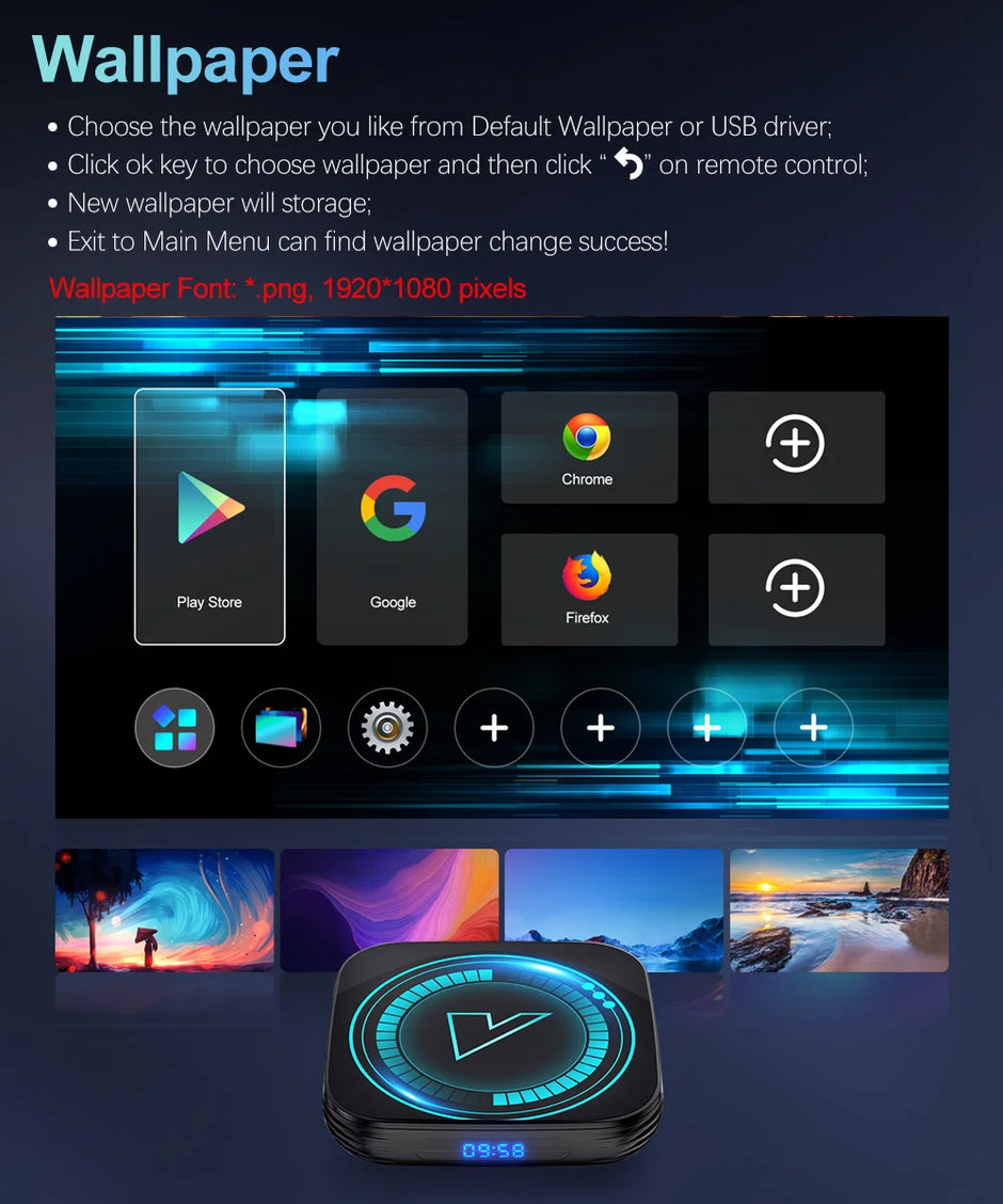 Smart TV Box Android 12